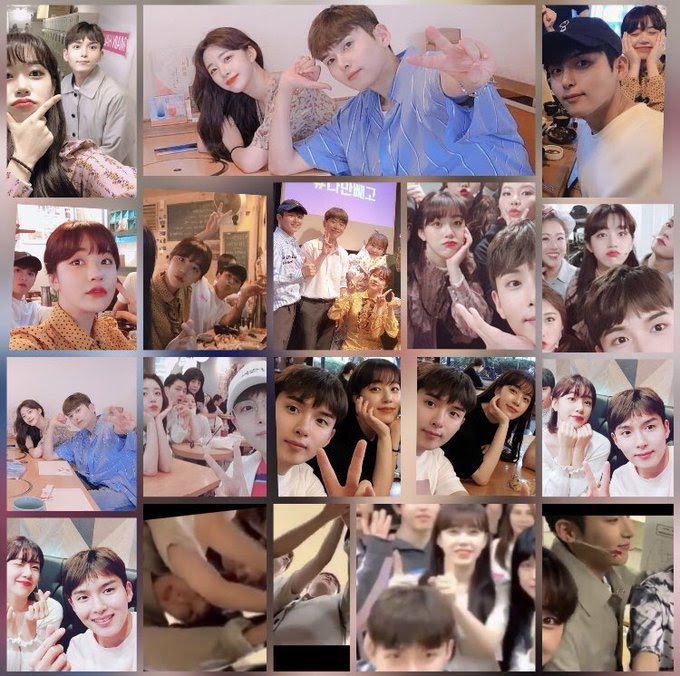 Foto-foto Ryeowook Suoer Junior dan Ari eks Tahiti yang diunggahh di media sosial.