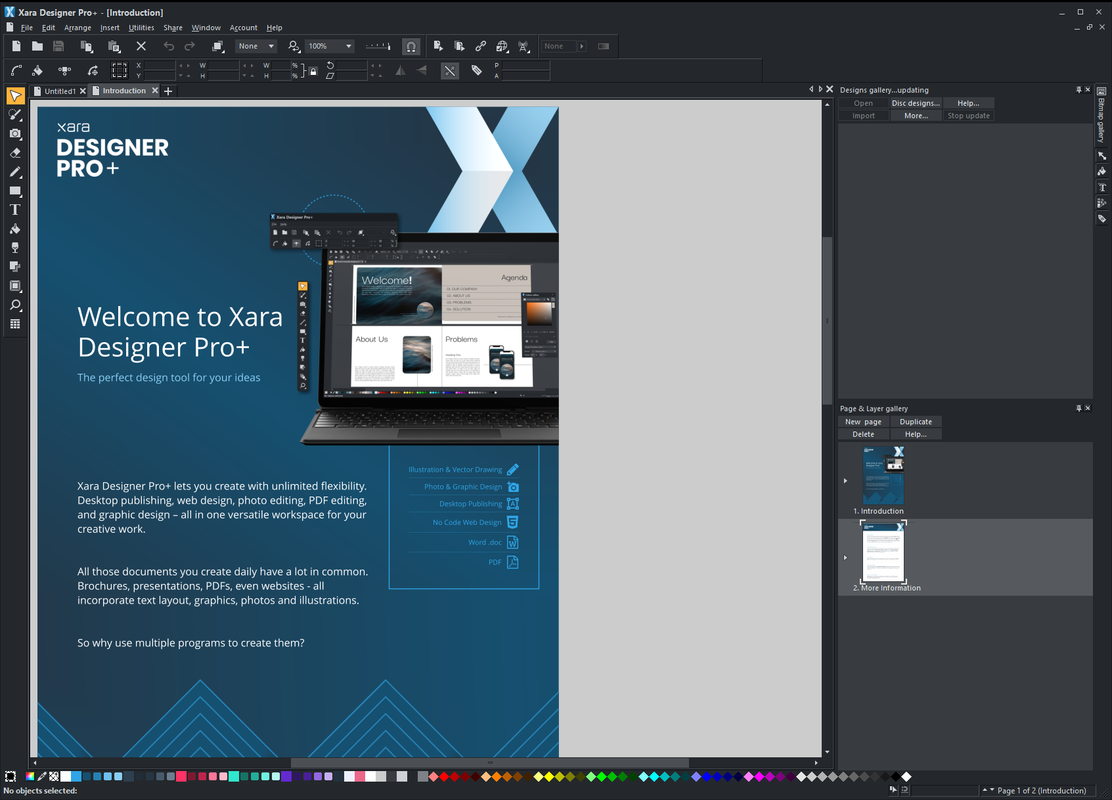 Xara Designer Pro Plus 23.0.0.66277 (x64) Untitled