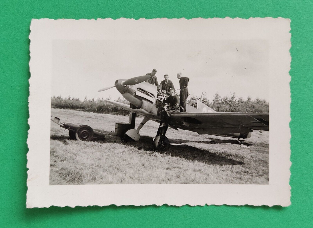 Foto- Messerschmitt Bf 109,Instandhaltung,LUFTWAFFE,Flugzeug 2WK