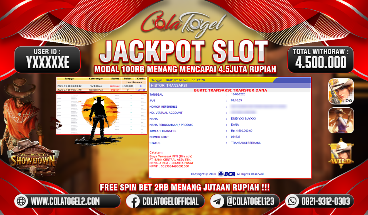 JACKPOT SLOT GACORR!!