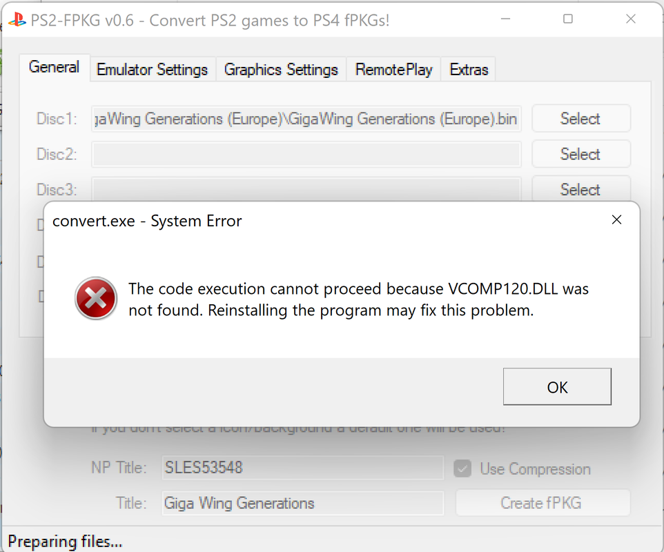 PS4 [Release[ PS2FPKG 0.6 by Jabu New tool to convert PS2 games
