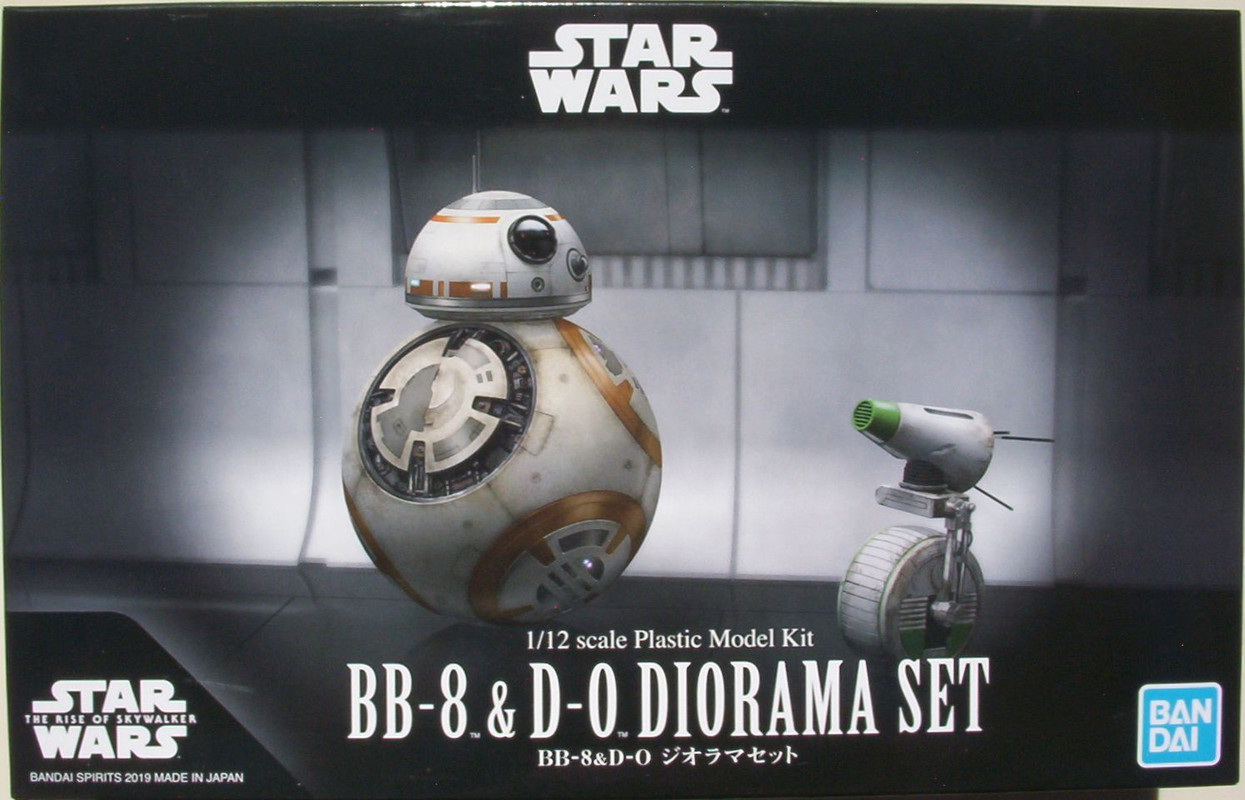 Bandai 12 BB-8 & D-0 Diorama Set