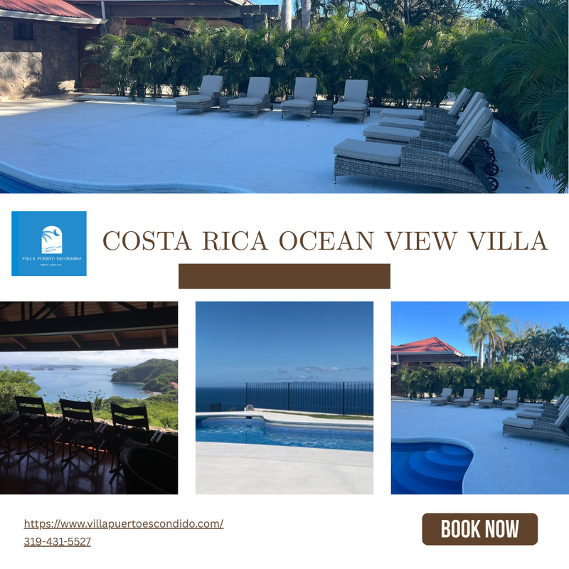 Costa Rica ocean view villa