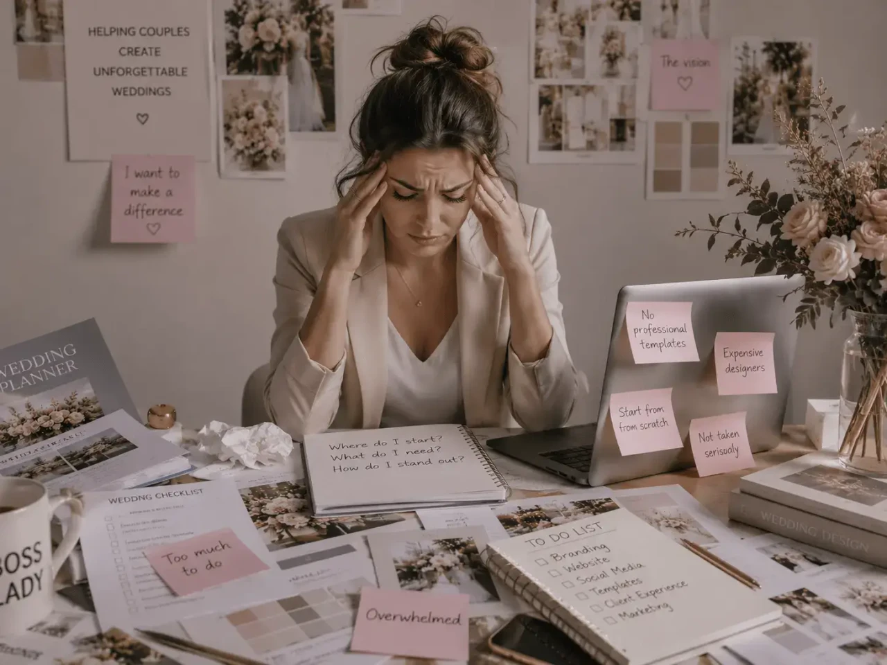 Beginner wedding planner
