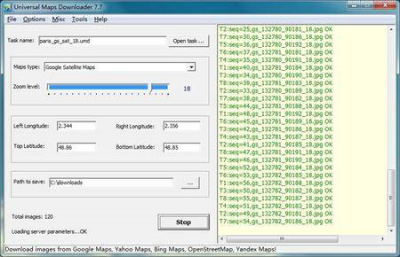 AllMapSoft Universal Maps Downloader 9.89