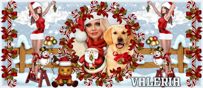 Decorando la Navidad valeria