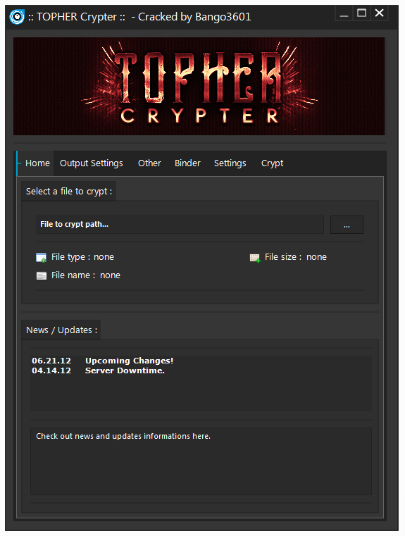 Topher Crypter Cracked Full Source