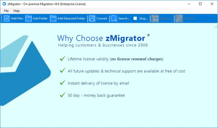 RecoveryTools zMigrator 10.1