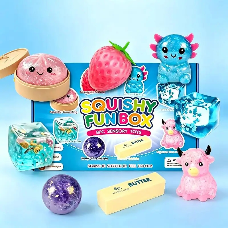 8PCS Mystery Squishy Box