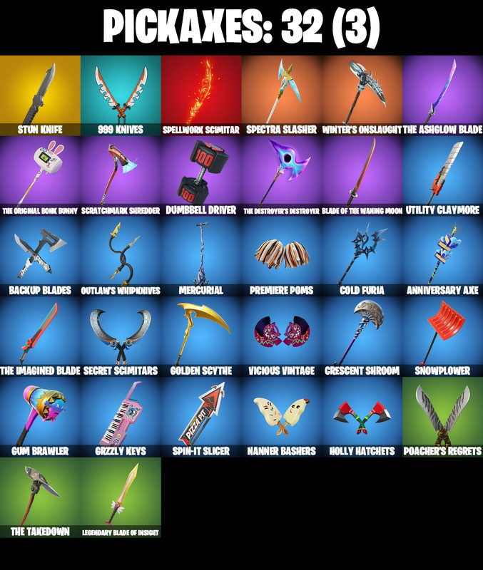 pickaxes comp