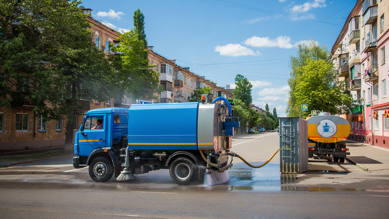 машина для перевозки воды