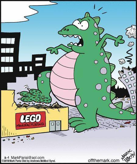 Before Walmart you had to buy a ticket to the circus to see a bearded woman Monster-lego