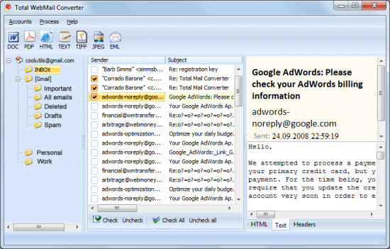 Coolutils Total WebMail Converter 4.0.1.232 Multilingual