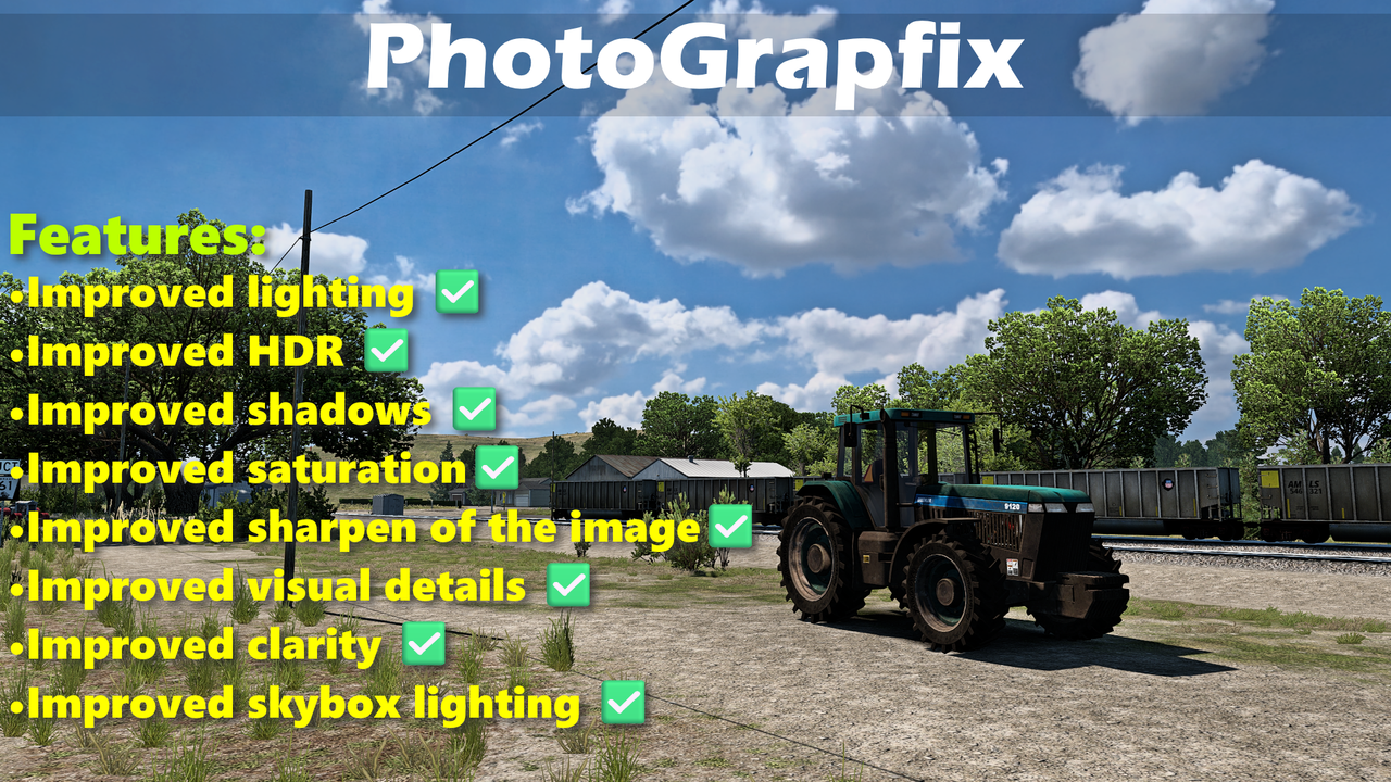 PhotoGrapfix - Nvidia Presets ATS [1.53-1.59] - SCS Software