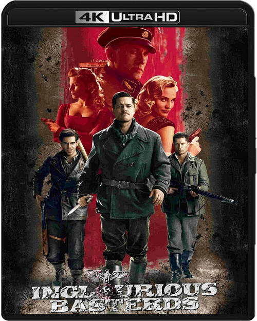 Bękarty wojny / Inglourious Basterds (2009) MULTi.REMUX.2160p.UHD.Blu-ray.HDR.HEVC.DTS-HD.MA5.1-DENDA / LEKTOR i NAPISY PL