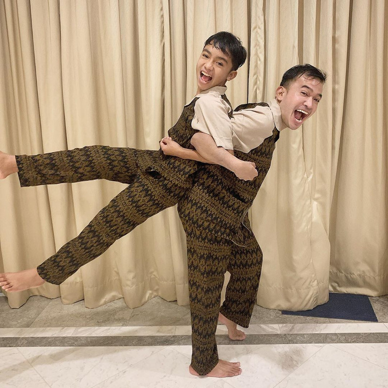Betrand Peto dan Ruben Onsu