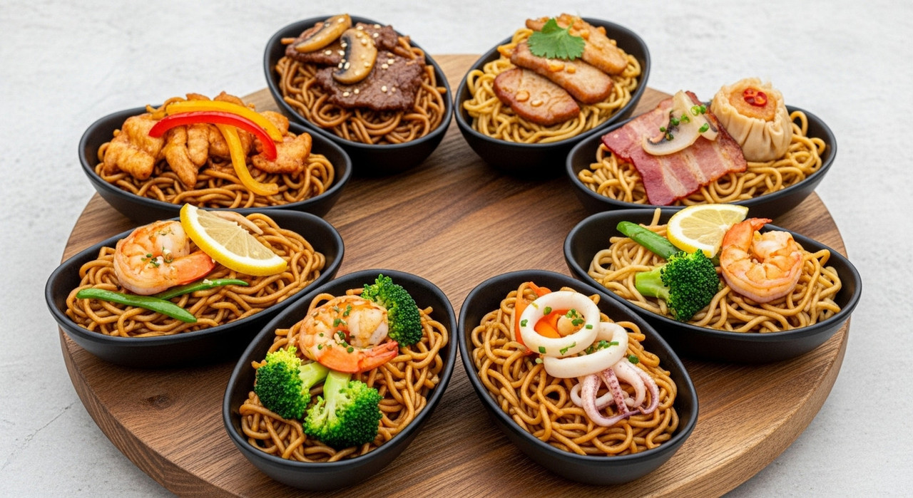 Топ-7 популярных блюд из лапши вок