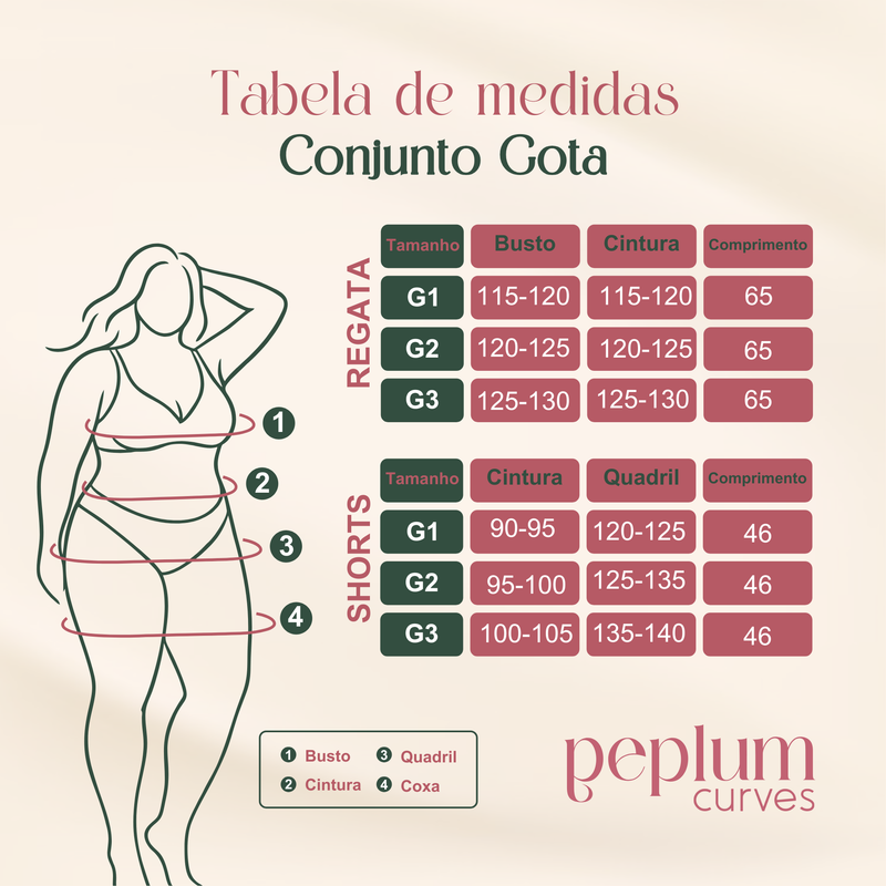 Tabela de Medidas