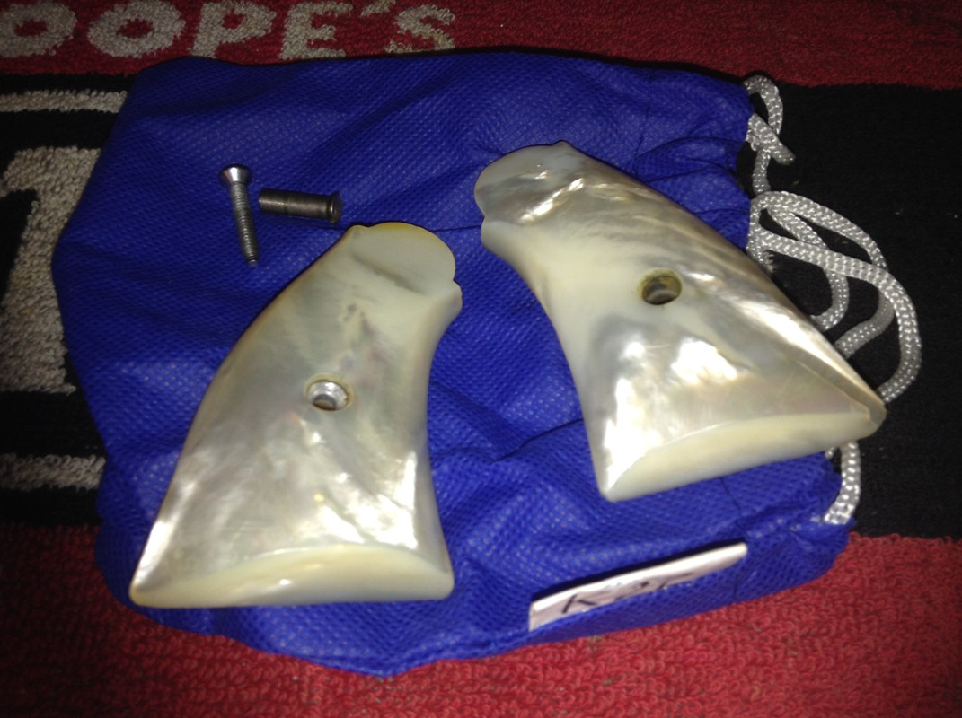 1947 K-22 Mother of Pearl stocks (2) (Large)