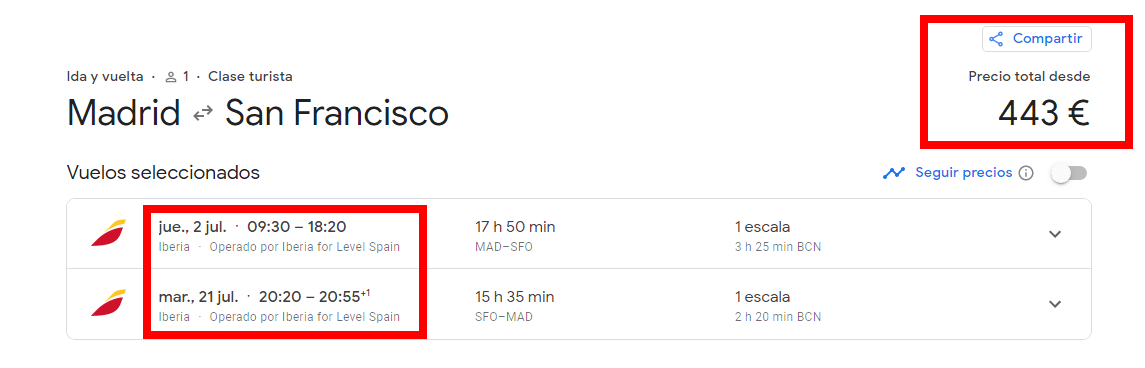 Ofertas de Vuelos a la Costa Oeste: Información última hora. - Foro Costa Oeste de USA