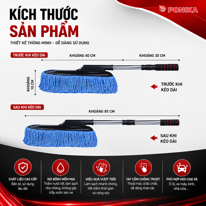 Kích thước chi tiết sản phẩm
