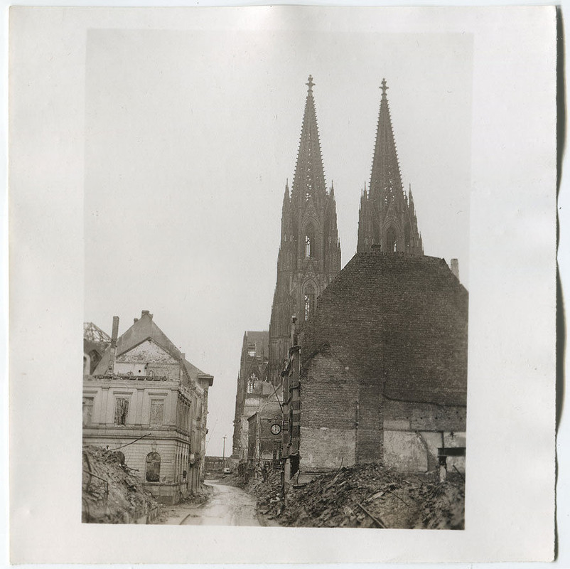 US Army Foto KÖLN Panzer V Panther Dom Andreaskl