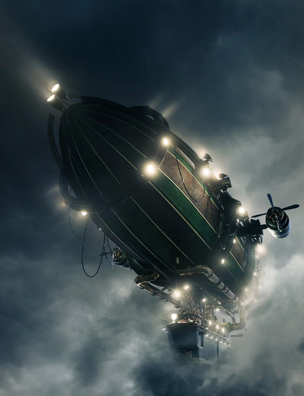 Spirit of Punk Airship Iray Spirit of Punk Airship Iray