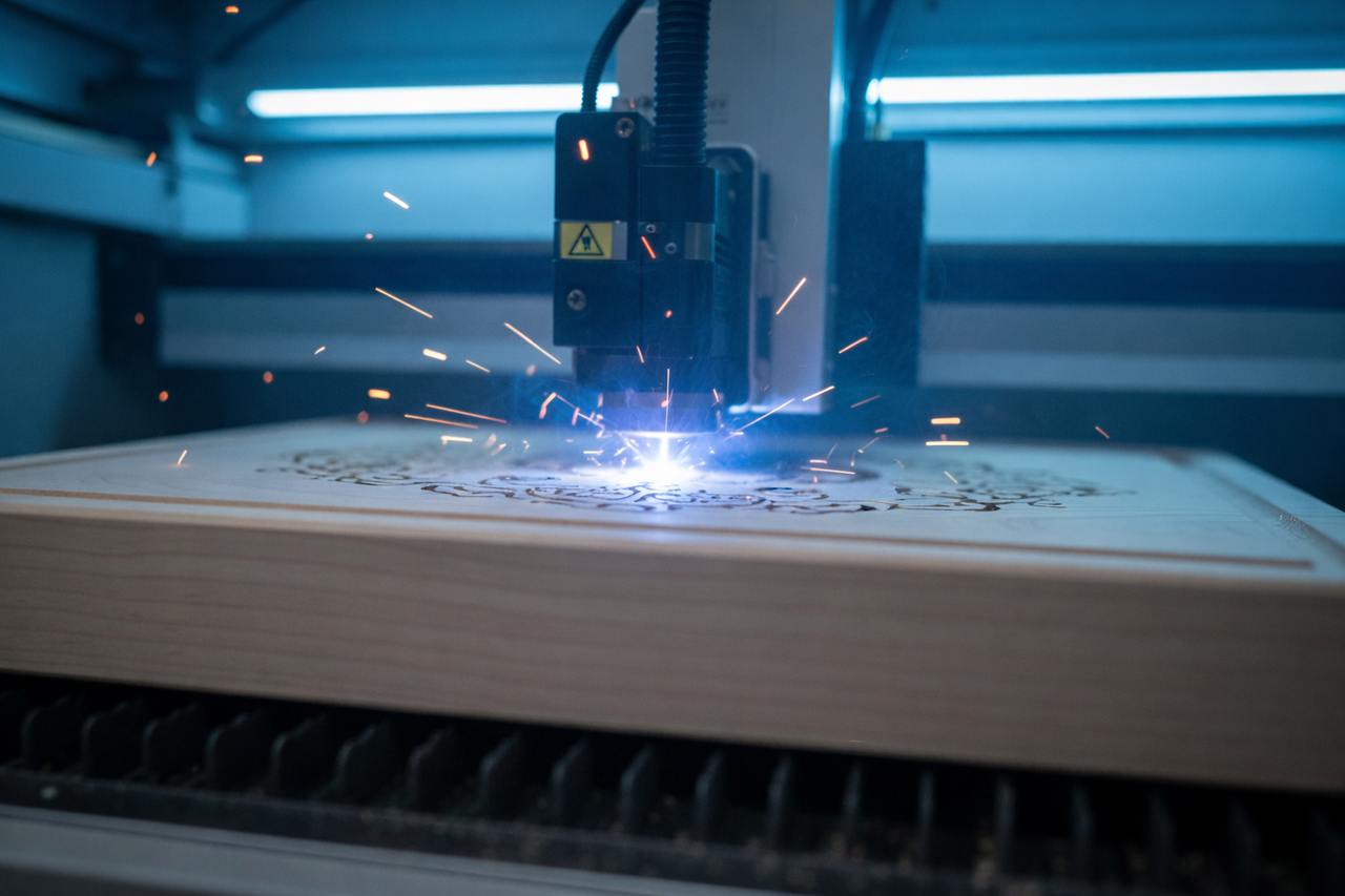 Machine gravure laser