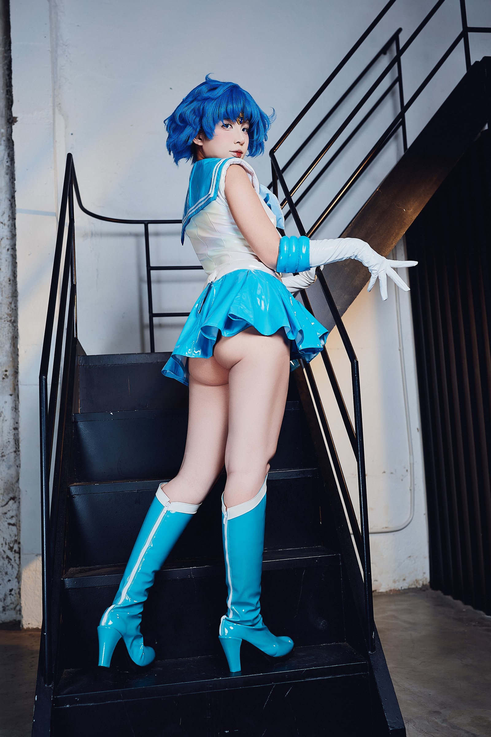 Puy Puy – Sailor Mercury 水手水星 Cosplay 写真（288P+10V-2.26GB）美少女战士插图3