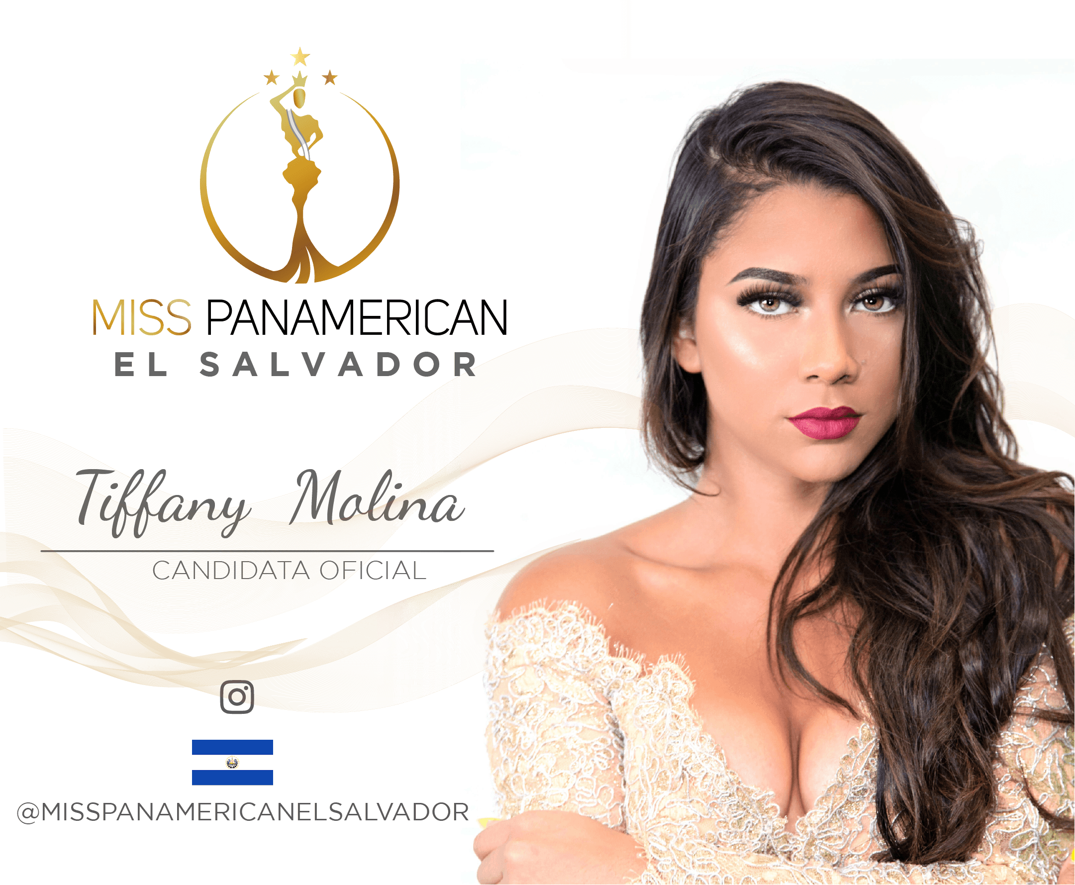 candidatas a miss panamerican international 2018. final: 20 oct. sede: california. 7-el-salvador