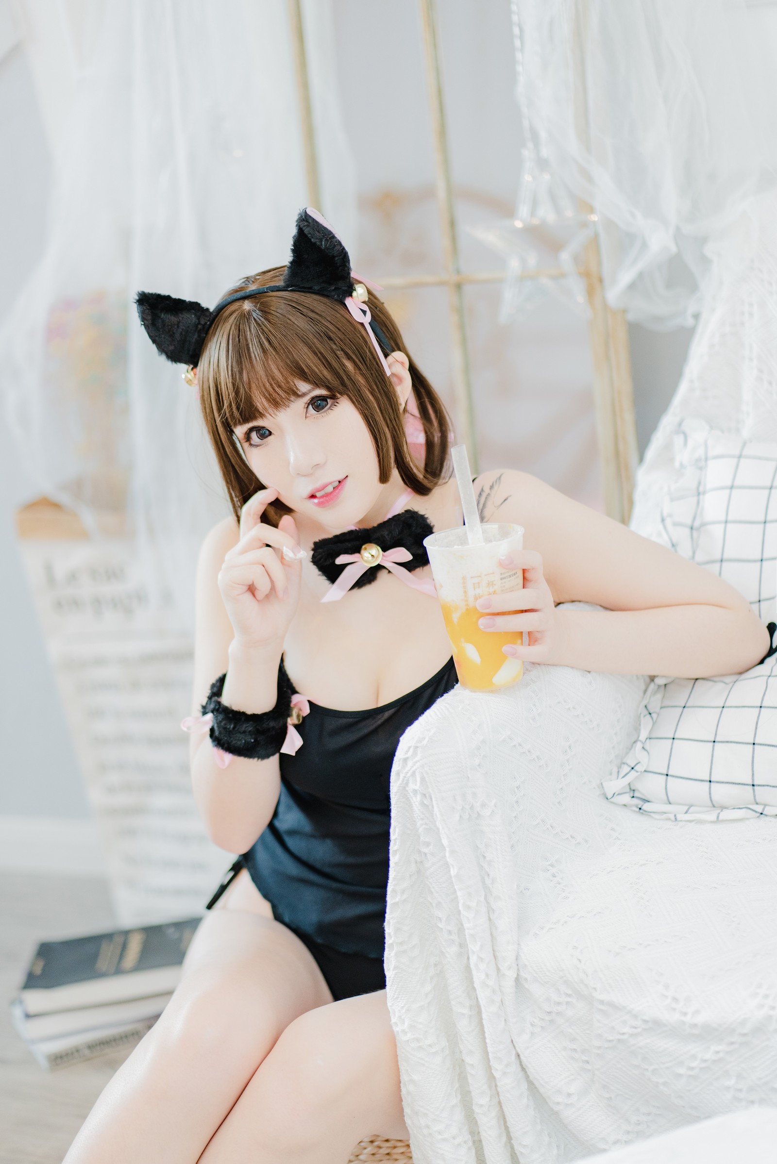 羊大真人 – 猫娘 Cosplay 高清写真集（20P-175MB）经典萌系主题插图