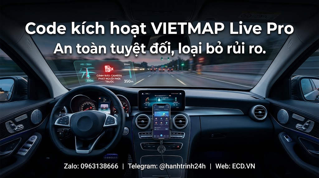 vietmap pro lái xe đường dài