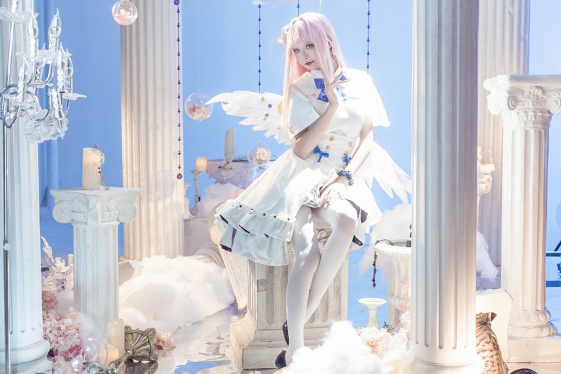 艾西Aiwest 碧蓝档案圣园未花Cosplay写真图集 高清美图合集 40P (415.8M)插图7