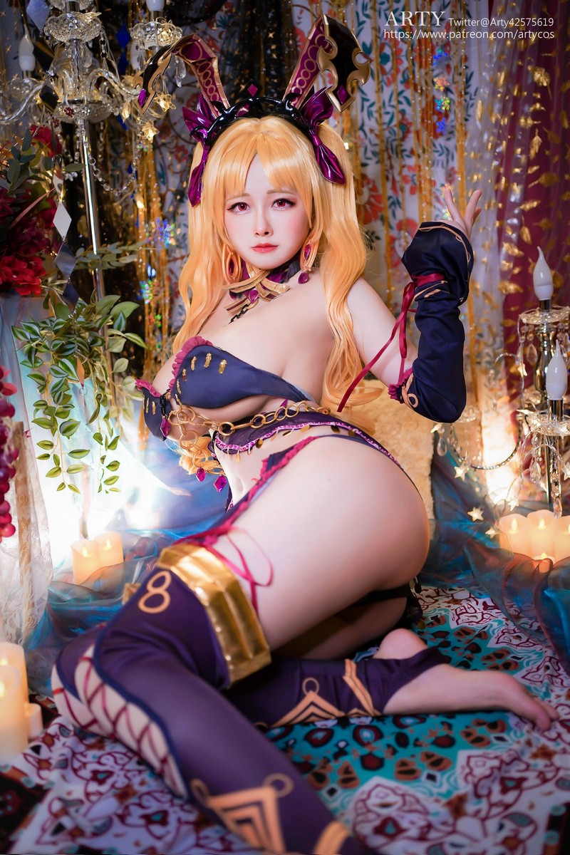 Arty亚缇 Ereshkigal Bunny Cosplay (FGO)【21P｜55.7MB】插图2