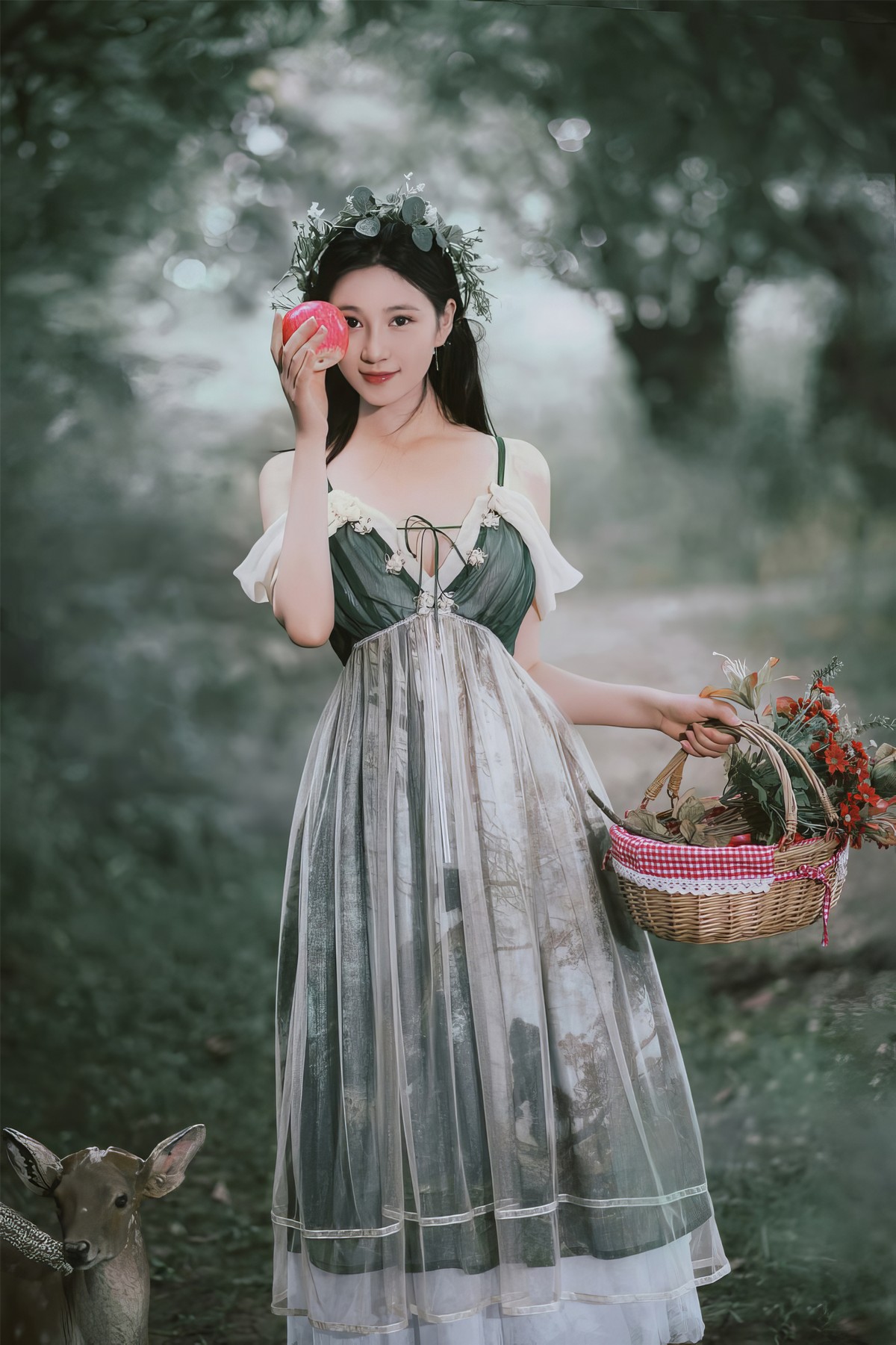 年年nnian 爱丽丝梦境Cosplay 童话幻想图集插图