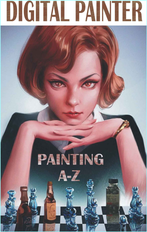 Digital Painter Painting A Z By Mark Icon