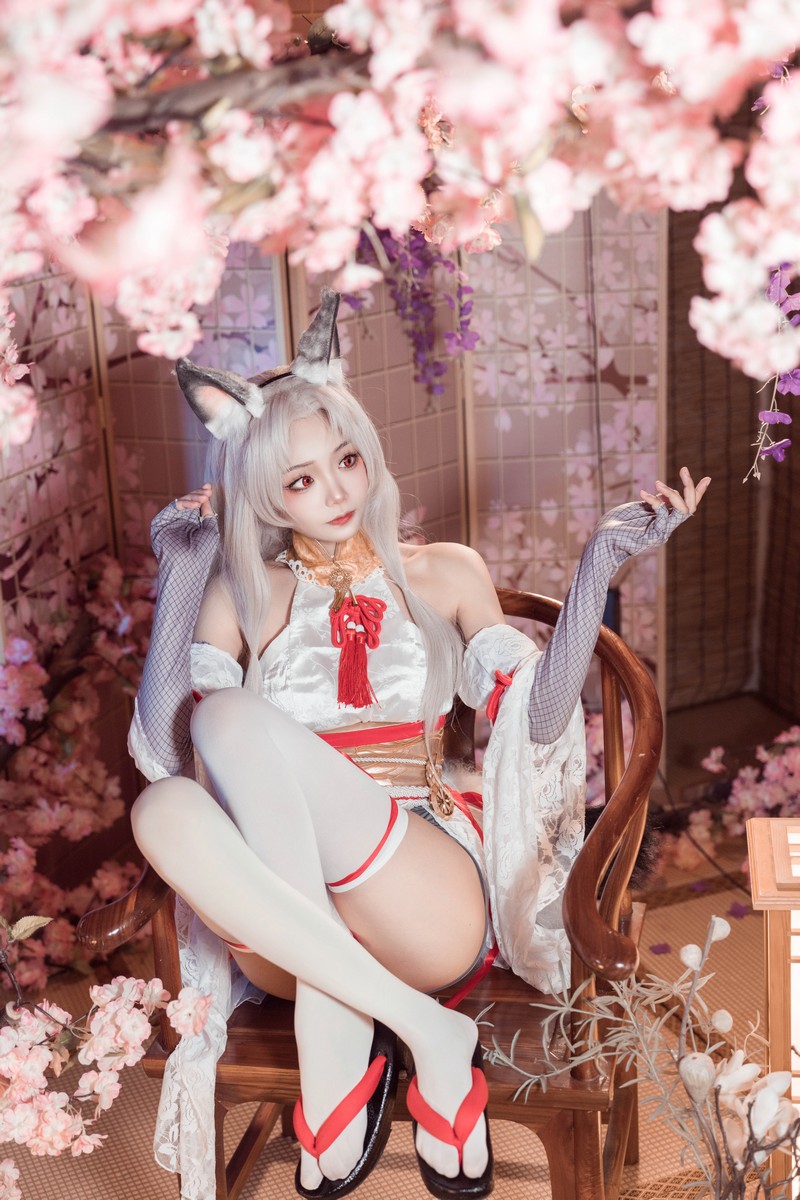 艾西Aiwest 永劫无间胡桃Cosplay写真图集 游戏角色高清美图 29P (392.6M)插图2