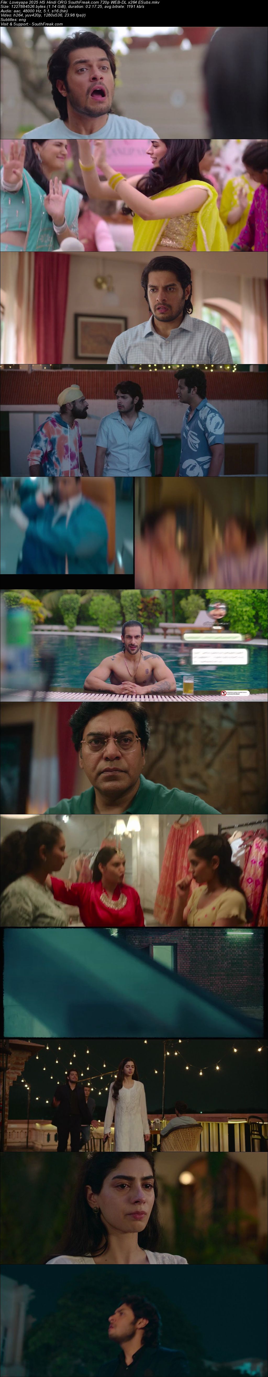 Loveyapa 2025 HS Hindi ORG South Freak com 720p WEB DL x264 ESubs - hdhubflix, hubflix, hubflix hdmovieshub