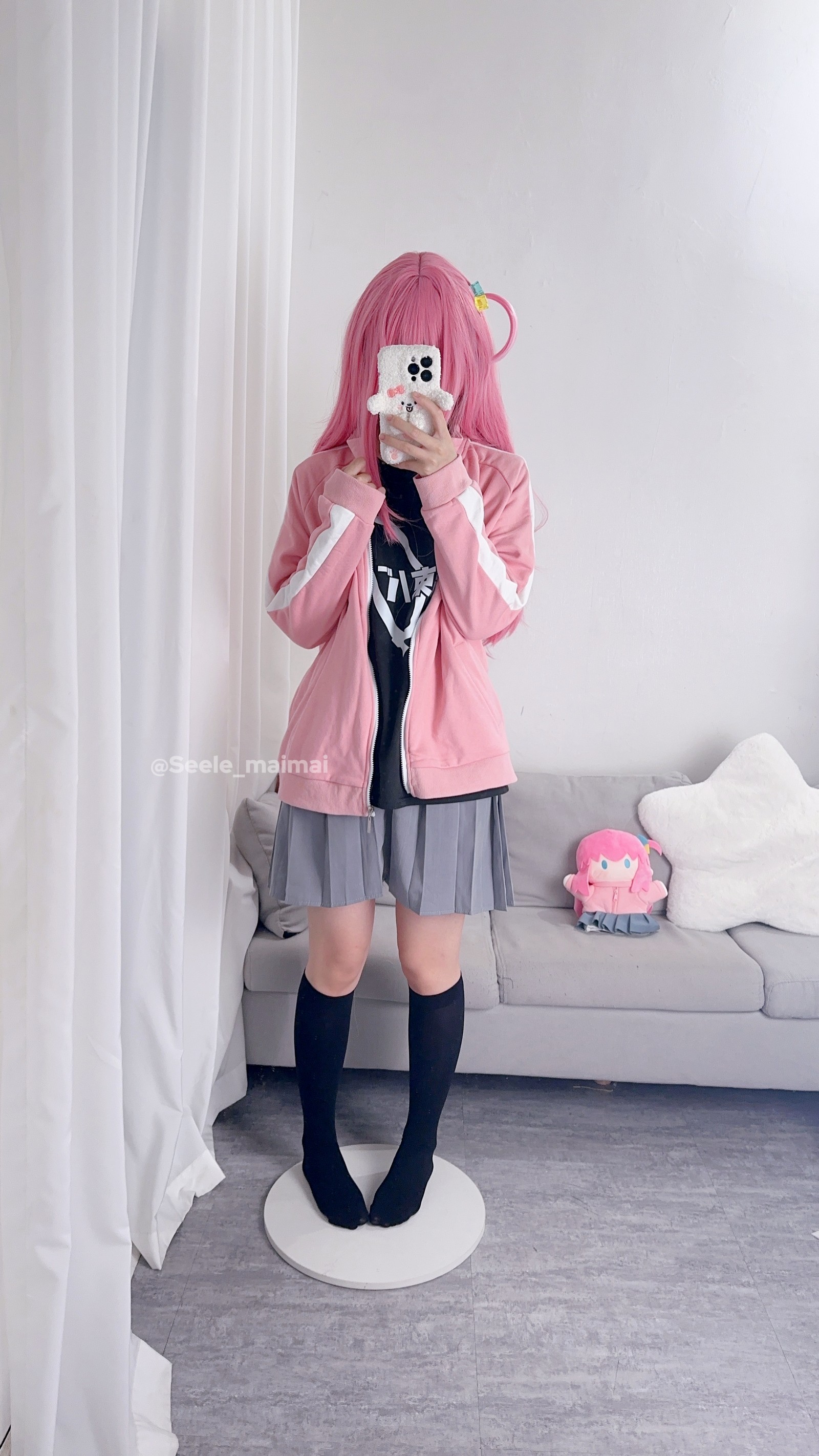 Seele麦麦波奇酱 Cosplay 写真｜可爱系高分辨率套图（18P-68.5M）插图2