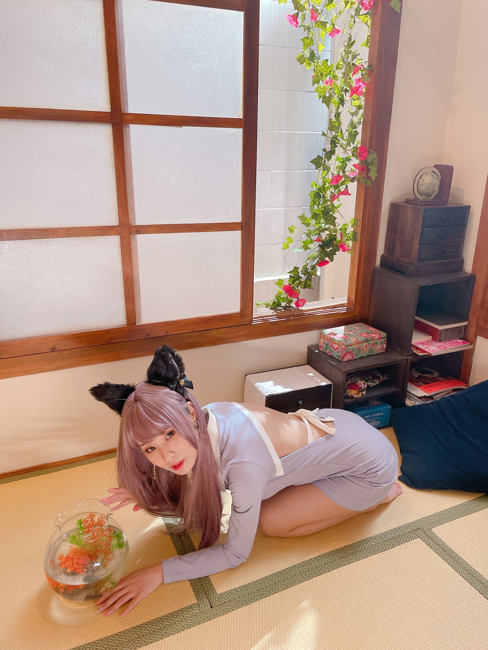 泥泥汝 猫女 主题 Cosplay 写真＋视频合集｜高质量图集（372P｜12V｜1.09GB）插图9