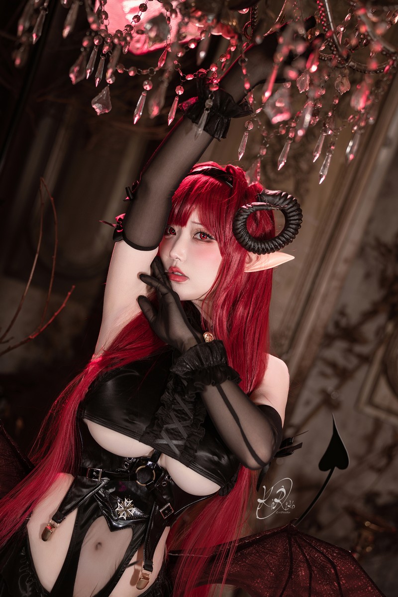 切切Celia 兴登堡 Hindenburg Cosplay Azur Lane 写真 38P插图