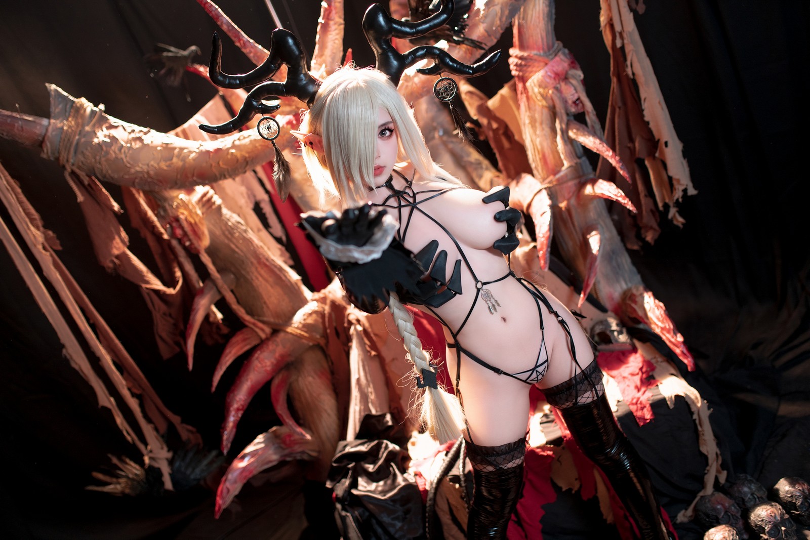 Bangni邦尼 – 碧蓝航线 尾张 Cosplay 高清写真集（81P-8V-1.45GB）插图7