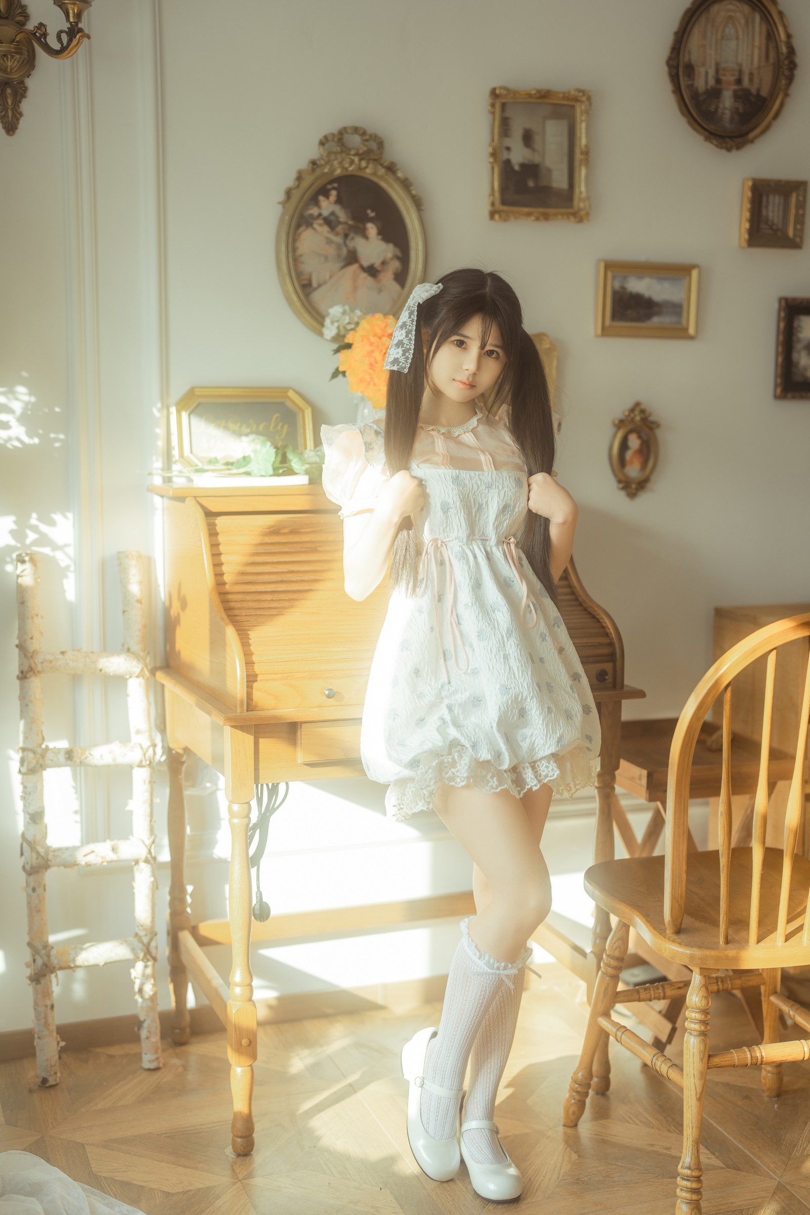 rua阮阮 花房 小裙子 写真图集｜甜系少女私房摄影（54P｜661MB）插图7