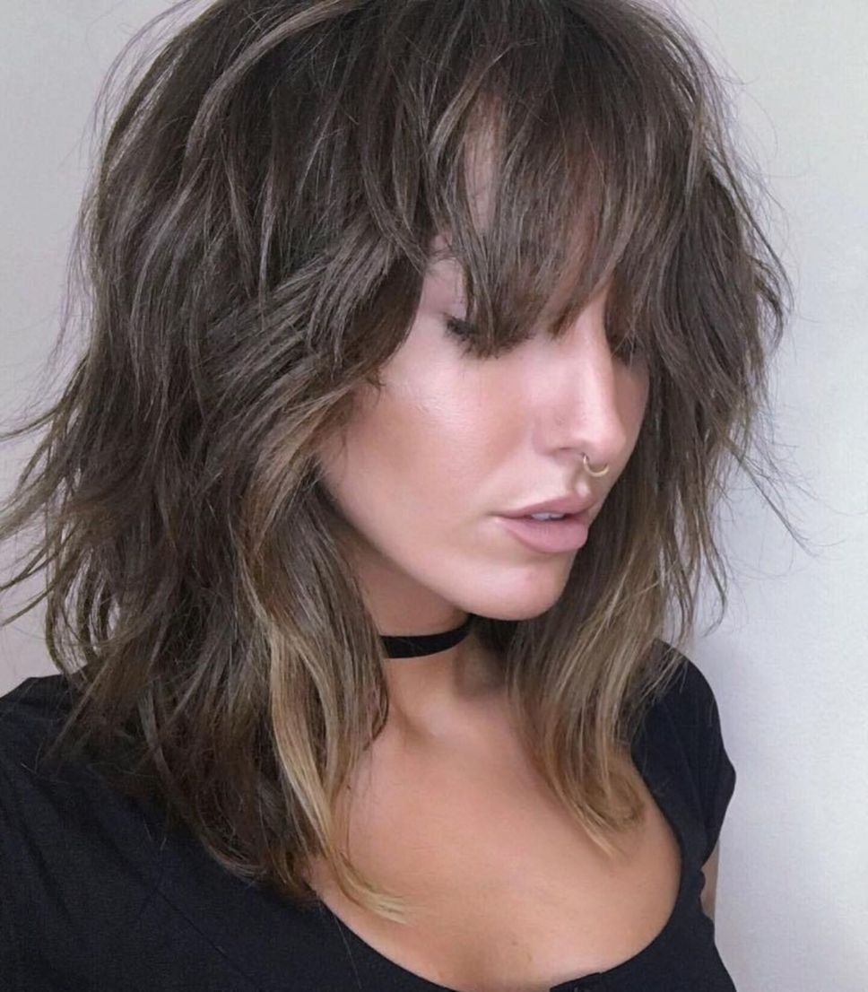 Spiky medium layered Octopus Haircut