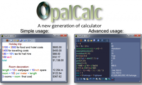 Skytopia OpalCalc version 1.94