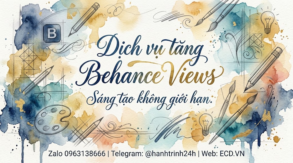 dịch vụ tăng behance views rẻ