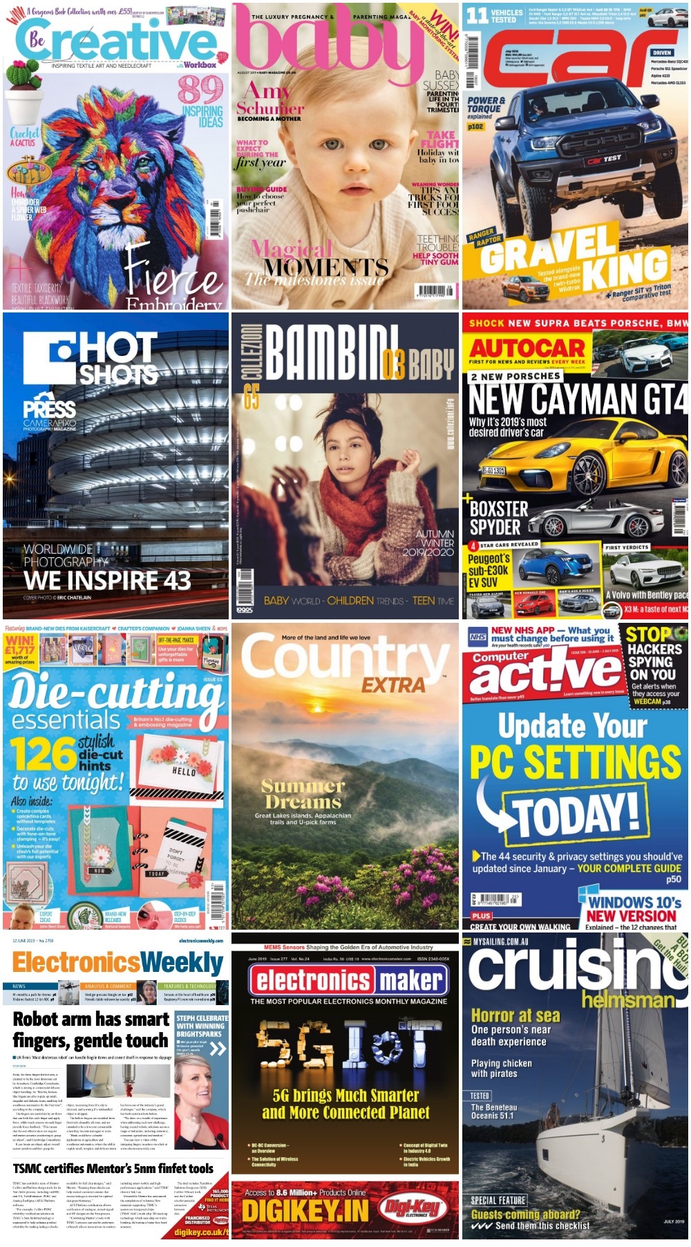 50 Assorted Magazines - June 30 2019 50 Assorted Magazines - June 30 2019