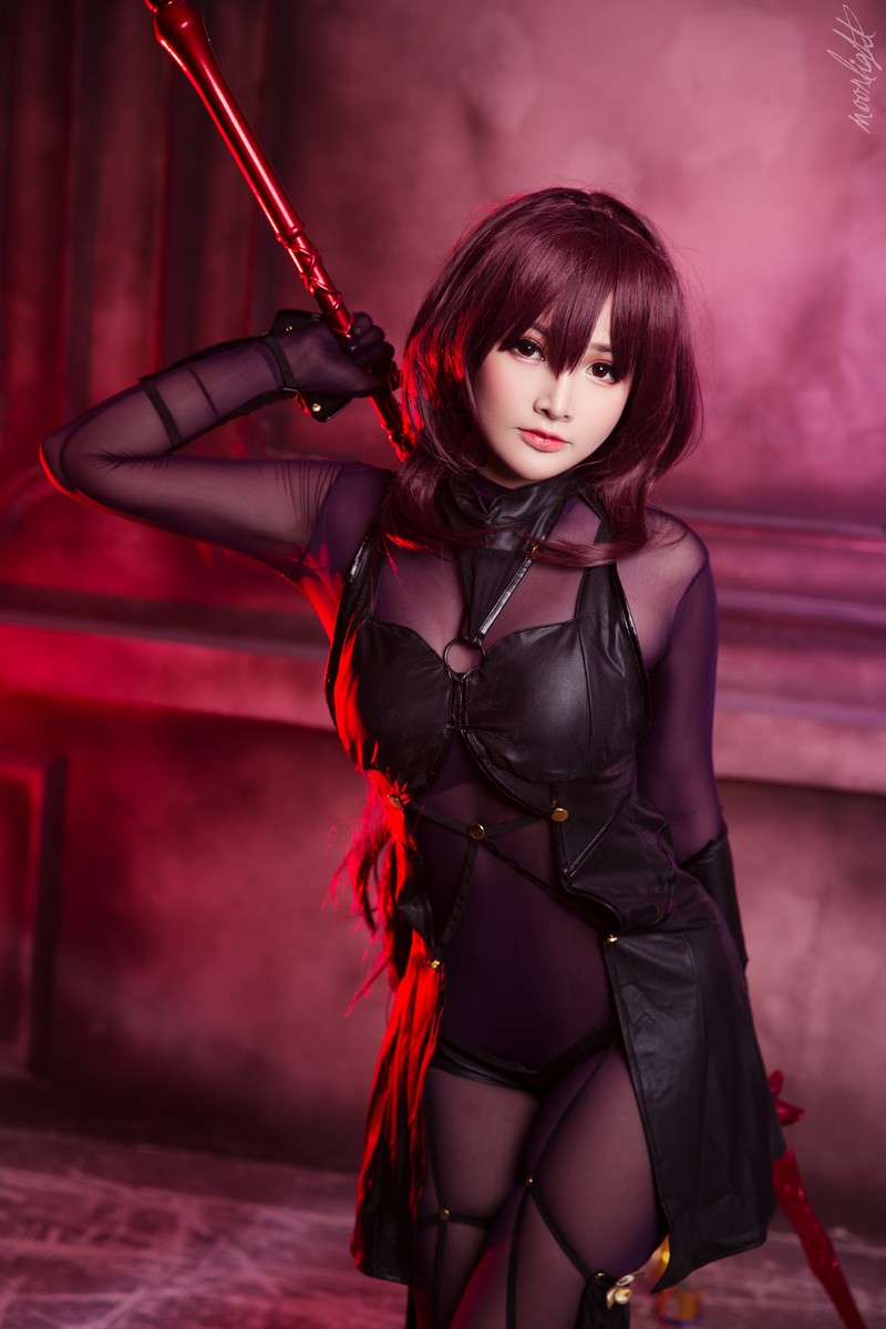 MiMi Chan 斯卡哈 Scathach Cosplay Fate Grand Order 写真图集【10P-70.1M】插图2