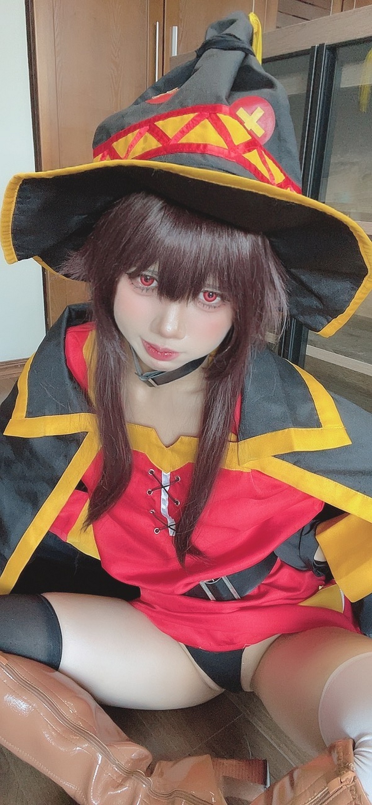 PoppaChan Megumin Cosplay (Konosuba) – 128 Photos 12 Videos 1.01GB插图6