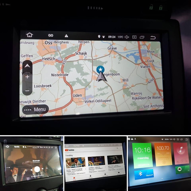 Saab 9-5NG Android Systeem
